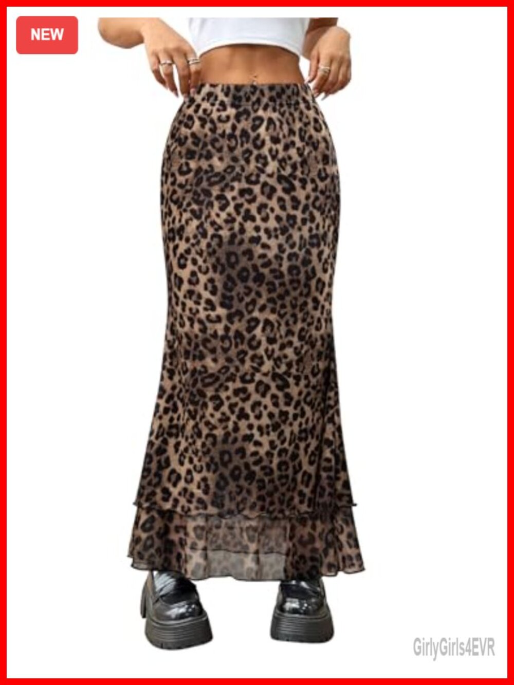 Women Maxi Skirt Mesh Fishtail High Waisted Flowy Summer Beach